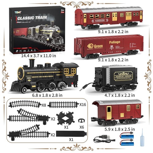 Deluxe electric train set - deluxe, with