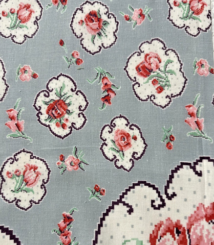 1930 1940s feedsack fabric - 1930-1940s,