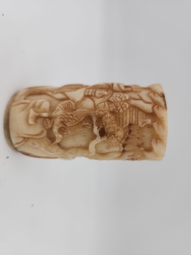 Antique chinese carved bone - chinese,