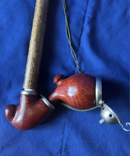Vintage smoking bruyere pipe - pipe,