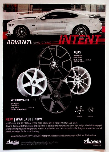 Advanti racing ford mustang - advanti,