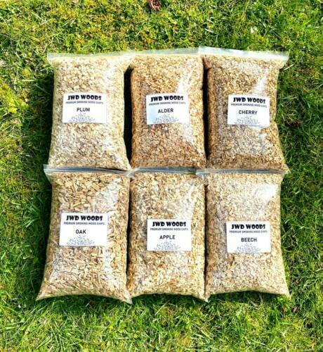 10l bbq smoking wood chips - wood,