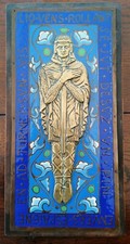 Enamel plaque Figure of Roland