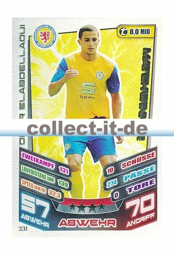 Match attax 331 - match, omar