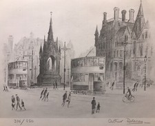 Arthur Delaney 'Albert Square, Manchester' Signed Limited Edition Print