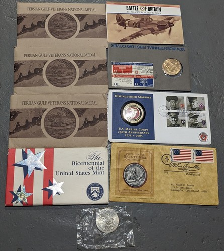 Lot medals metals battle - 9,