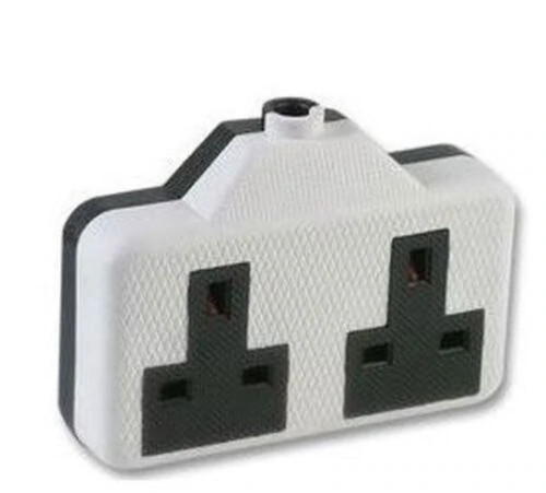Rubber extension lead socket - rubber,