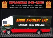 SCANIA 94D CURTAIN-SIDE TRUCK EDDIE STOBART 1:64 SCALE CORGI DIECAST MODEL LORRY