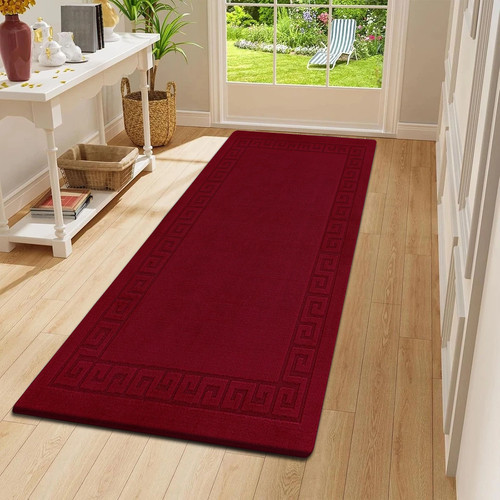 Non slip hallway runner rug - non,