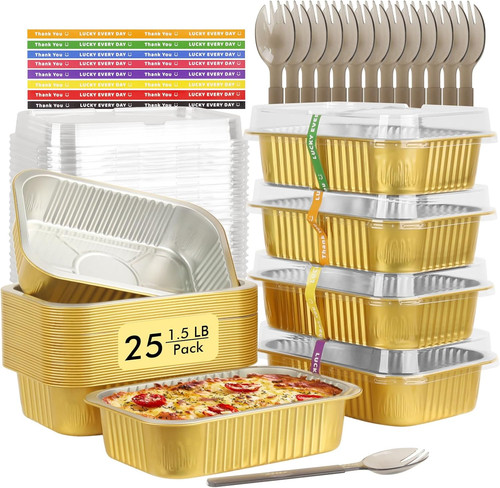 5lb small foil - small, with
