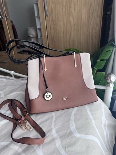 Dune brown shoulder bag with - bag,