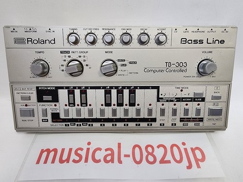 Roland 303 analog - roland, tb-303