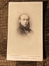 Victorian CDV Photo Man w/