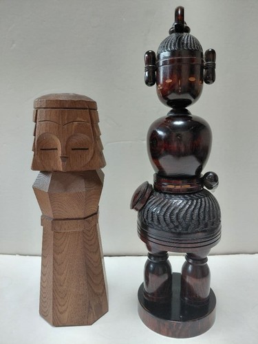 Japanese kokeshi wooden doll - kokeshi,