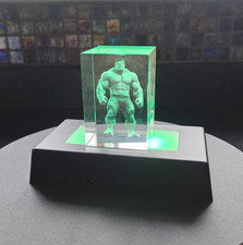 Hulk 3D Laser Engraved Crystal