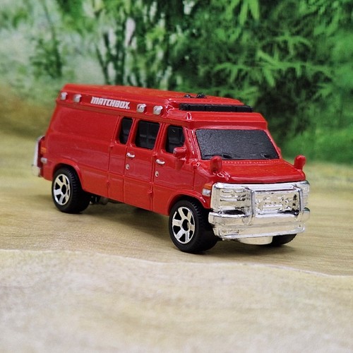 Matchbox chevy van diecast - matchbox,