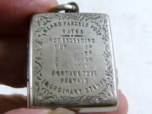 Victorian postage stamp case - victorian,