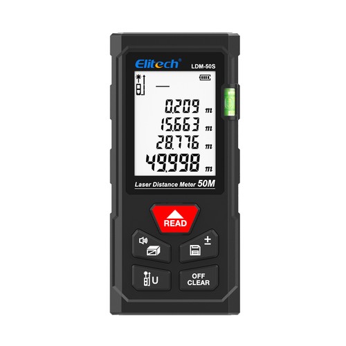 Elitech ldm 50s laser distance - elitech,