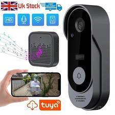 Smart WiFi Video Doorbell Video HD Wireless Doorbell Advanced Security Camera UK