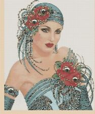 art deco Cross stitch chart