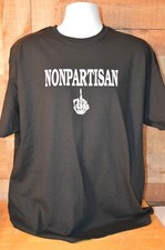 NONPARTISAN MIDDLE FINGER T