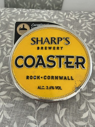 Vintage cornish coaster - cornish, rock