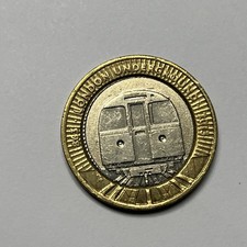 2 pound coin, London Underground 1863-2013