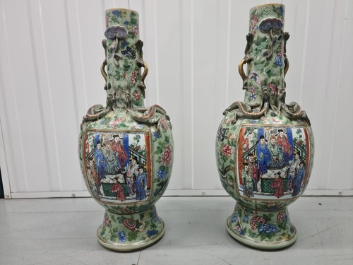 Chinese porcelain vase antique - vase,
