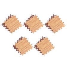 10pcs Wood Grain Tiles Eva