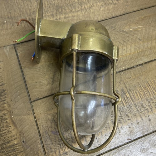 Vintage swan neck brass - swan, sconce