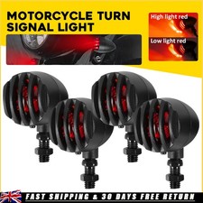 4x Red Universal Motorcycle