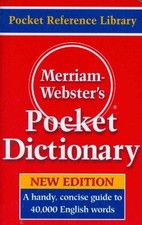 Merriam webster pocket - webster's,