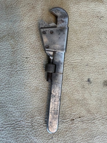 Vintage adjustable spanner - vintage,