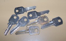 Lot 7 Vintage Keys, Steelcase