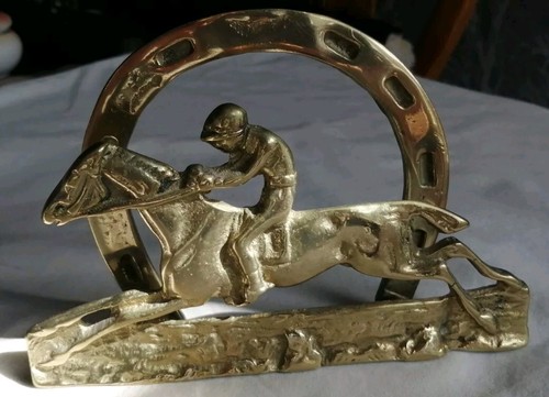 Vintage solid brass - vintage, letter