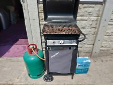 LANDMANN 12371  GAS BBQ BLACK = USED= IT'S WORKING=COMES WITH CALOR GAS CYLINDER