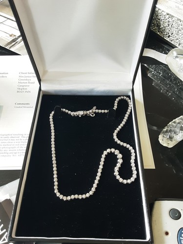 950 platinum 00cts graduated - platinum, 5.00cts