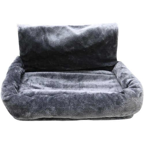 Cat radiator bed grey faux - radiator,