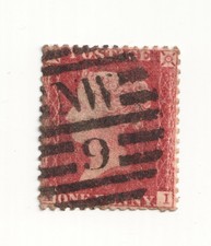 GB QV 1d Penny Red - Used N.W