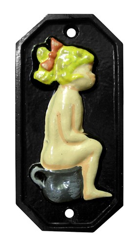 Hand painted solid - solid, brass