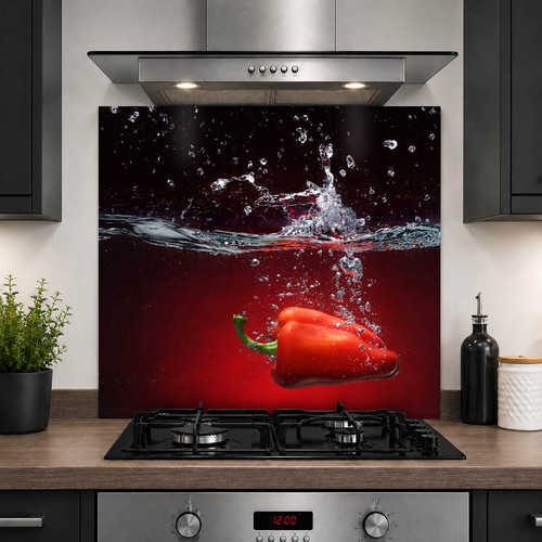 6mm red pepper glass - red,