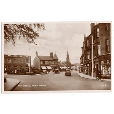 PRESTWICK The Cross, Ayrshire RP Postcard Unused