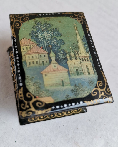 Vintage russian style papier - russian,