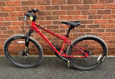 Carrera Blast 24 Junior Mountain Bike Red, 24-inch, Disk Brakes, 21-Speed