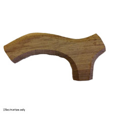 Solid English Oak Regency Stick Handle Blank