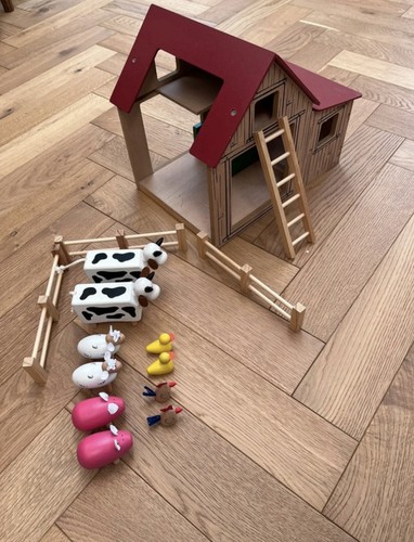 John lewis wooden farm playset - john,