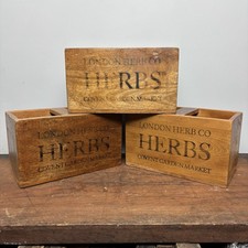 Covent Garden’s Wooden Crate - Rustic Wooden Storage Box - £24.99 Each