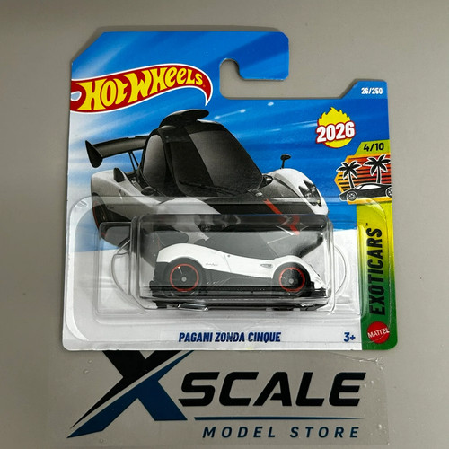 Hot wheels 2026 64 - 1/64, pagani