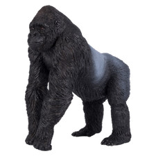 Mojo GORILLA MALE SILVERBACK wild animal model figure toys plastic forest jungle