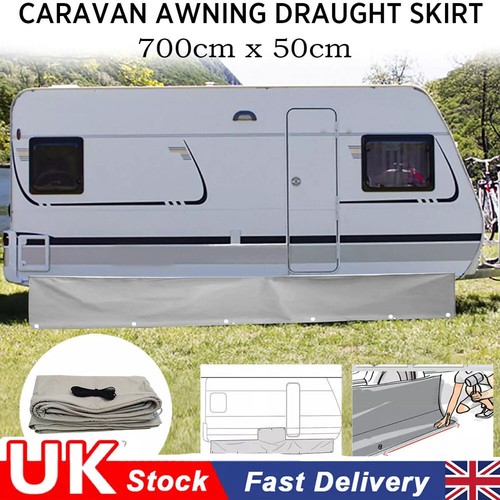 Caravan awning draught skirt - awning,